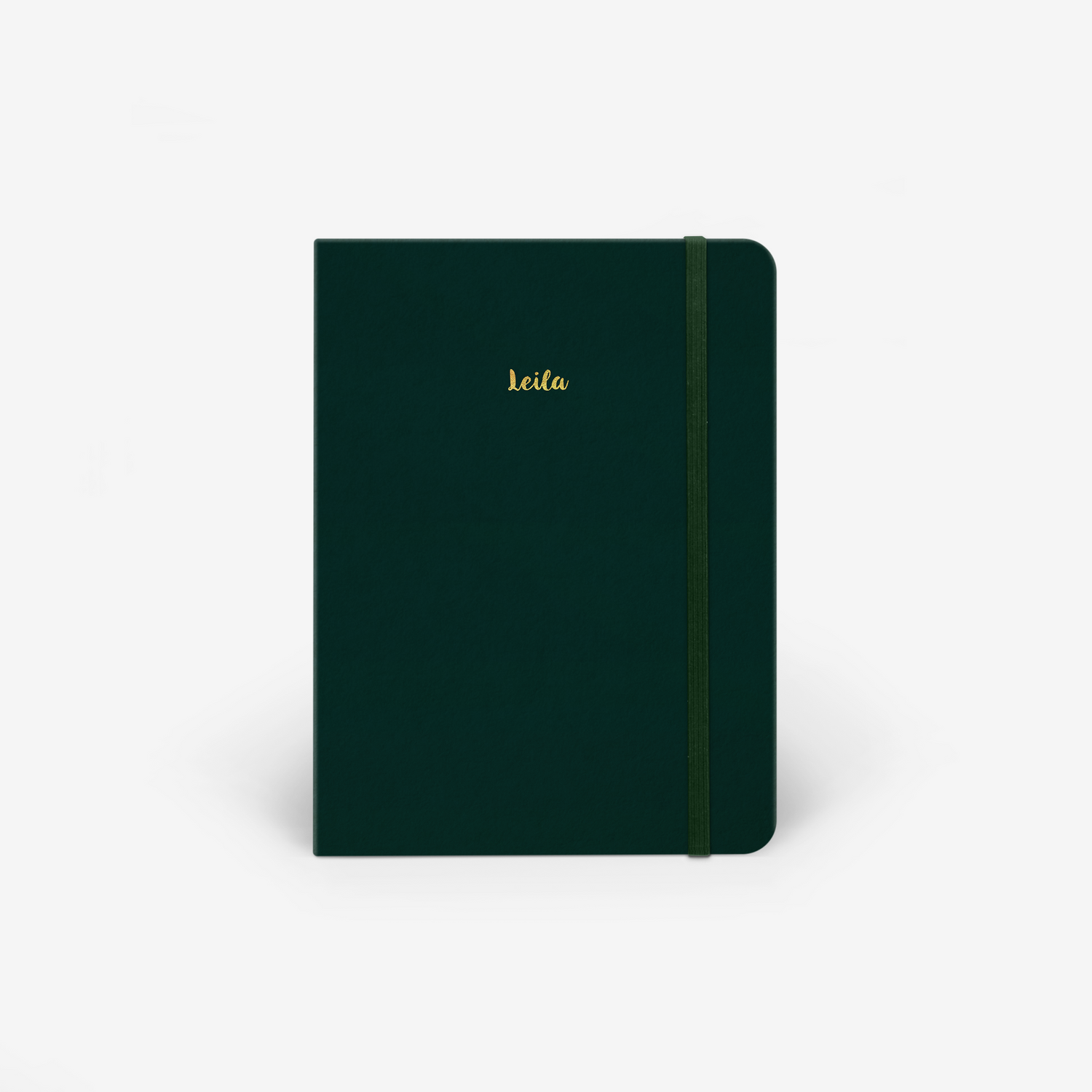 Plain Forest Threadbound Notebook