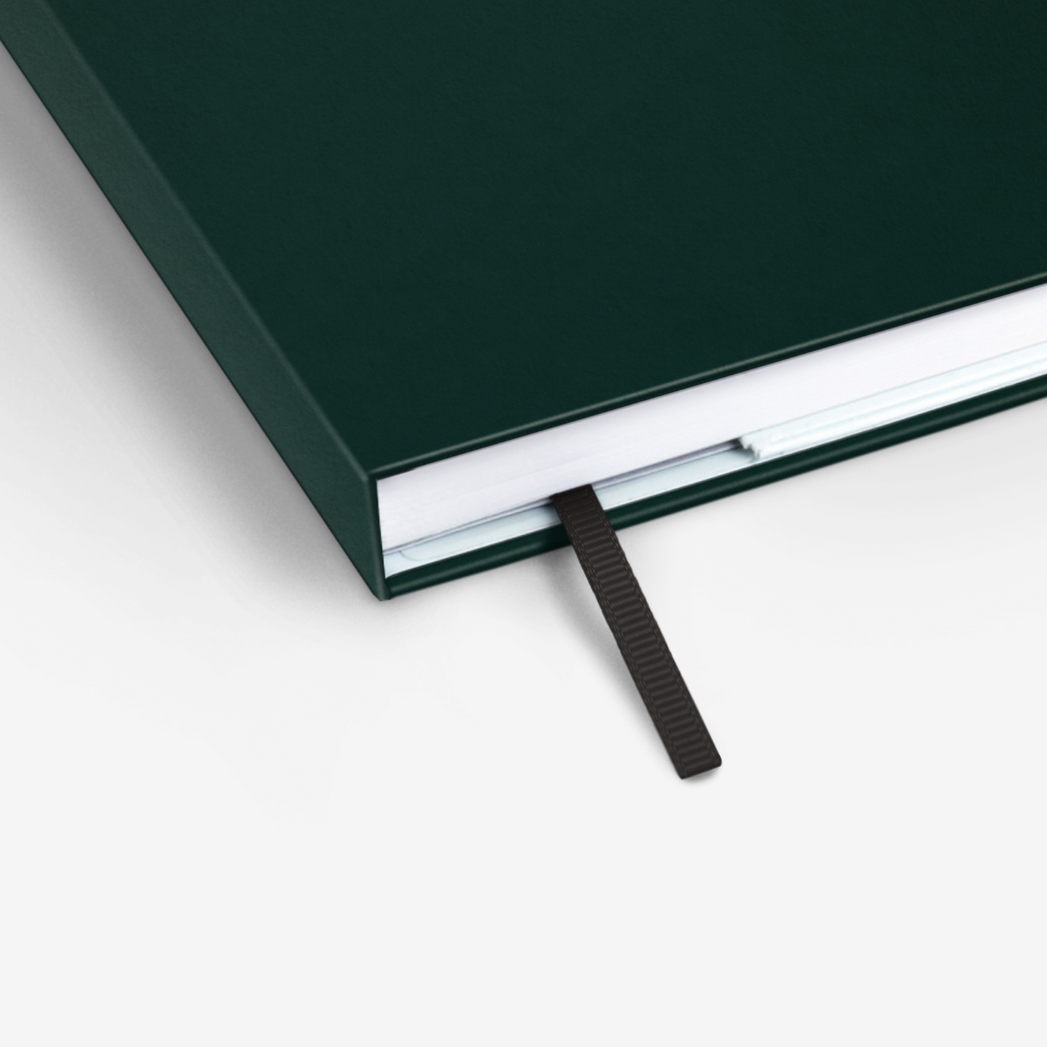 Plain Forest Threadbound Notebook