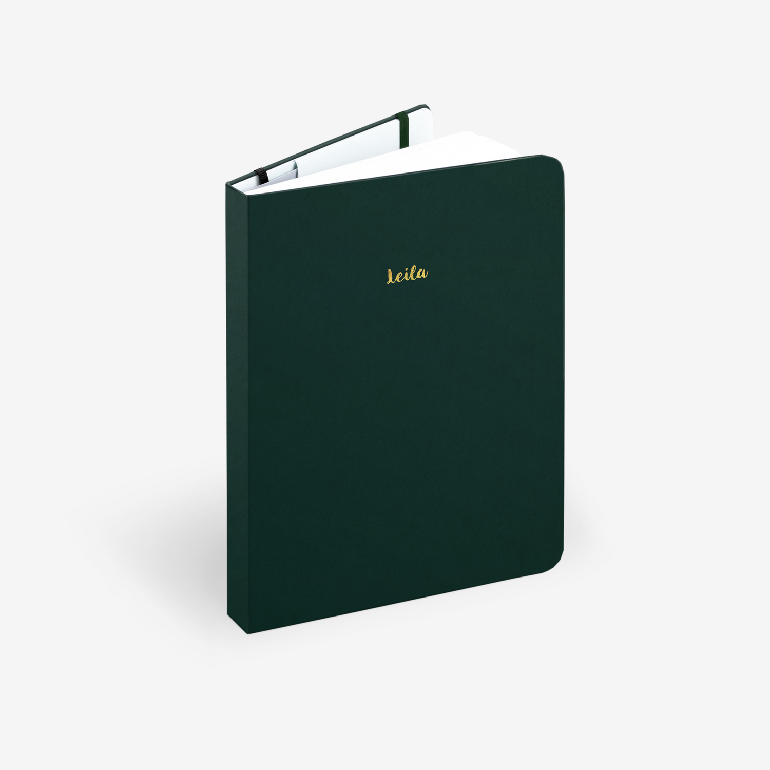 Plain Forest Threadbound Notebook