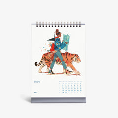 Muses of Adventure 2024 Desk Calendar