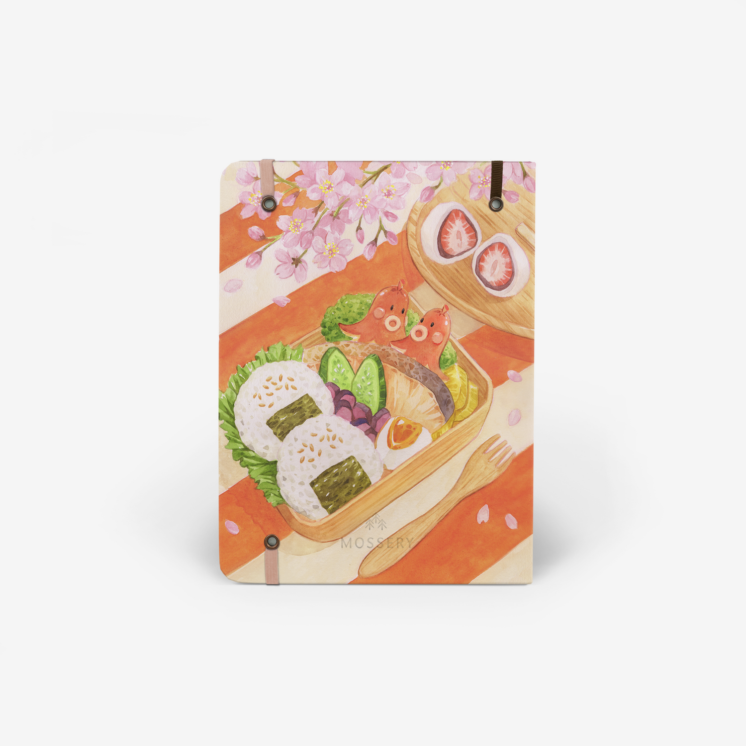 Spring Picnic Threadbound Notebook