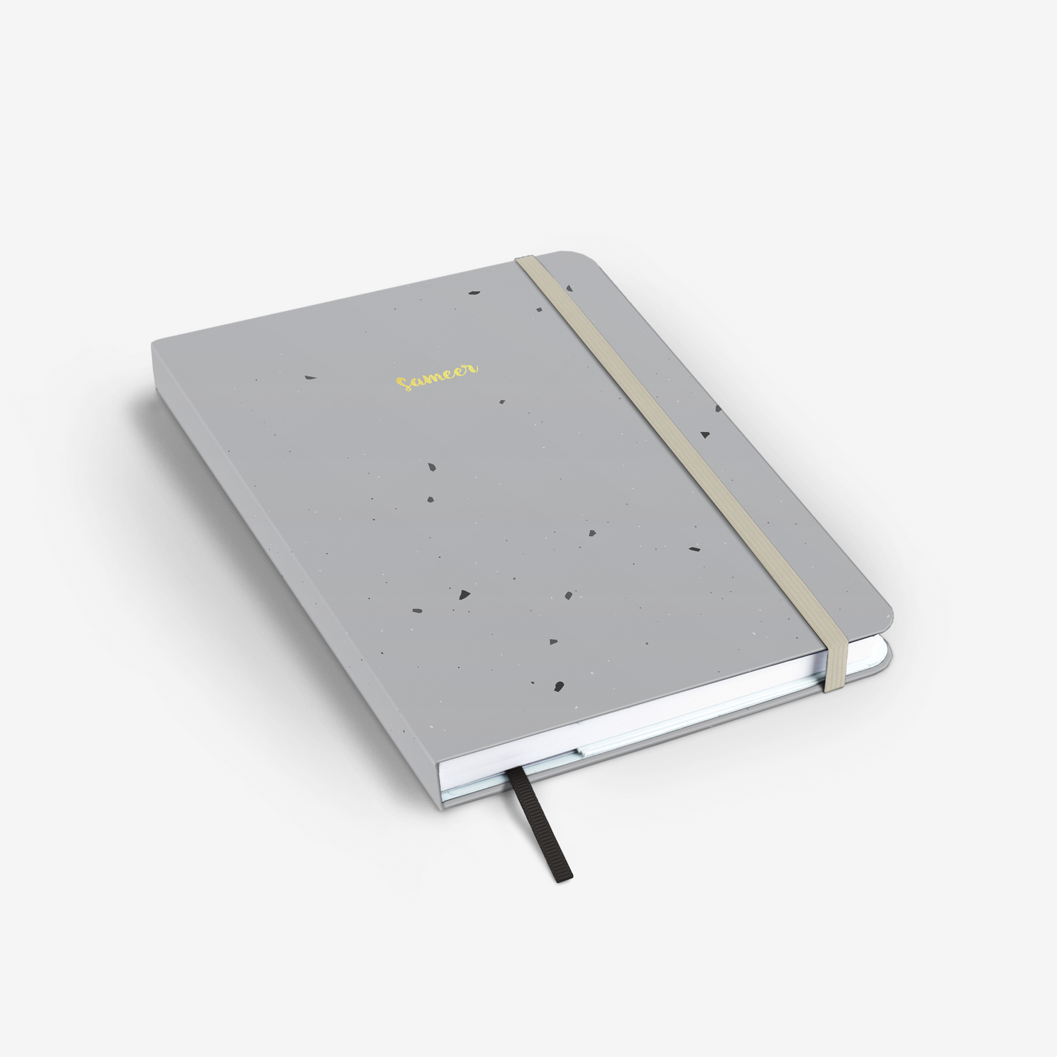 Stone Speckle Threadbound Notebook