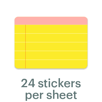 Mossery Stickers: Notes (STC-202)