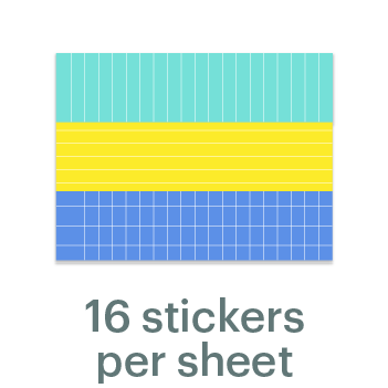 Mossery Stickers: Strips (STC-203)