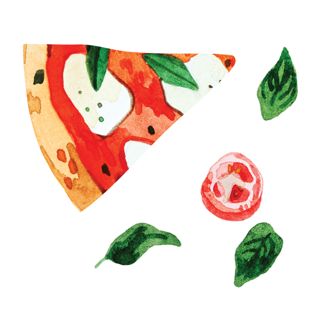 Artist Series Stickers: Pizza (STC-501)