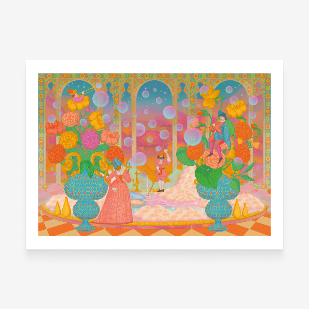 Bubbles Art Print