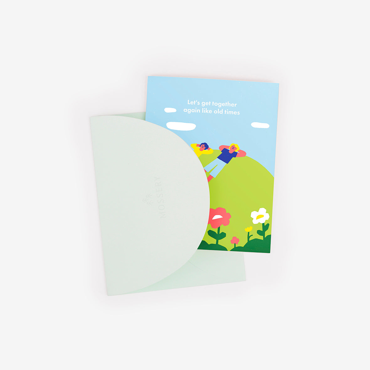 Cloud Watching Greeting Card