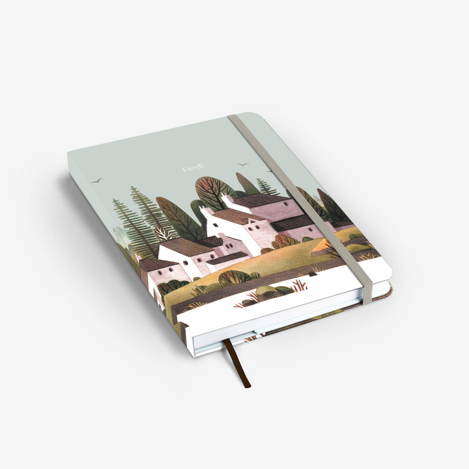 Countryside Light Threadbound Notebook