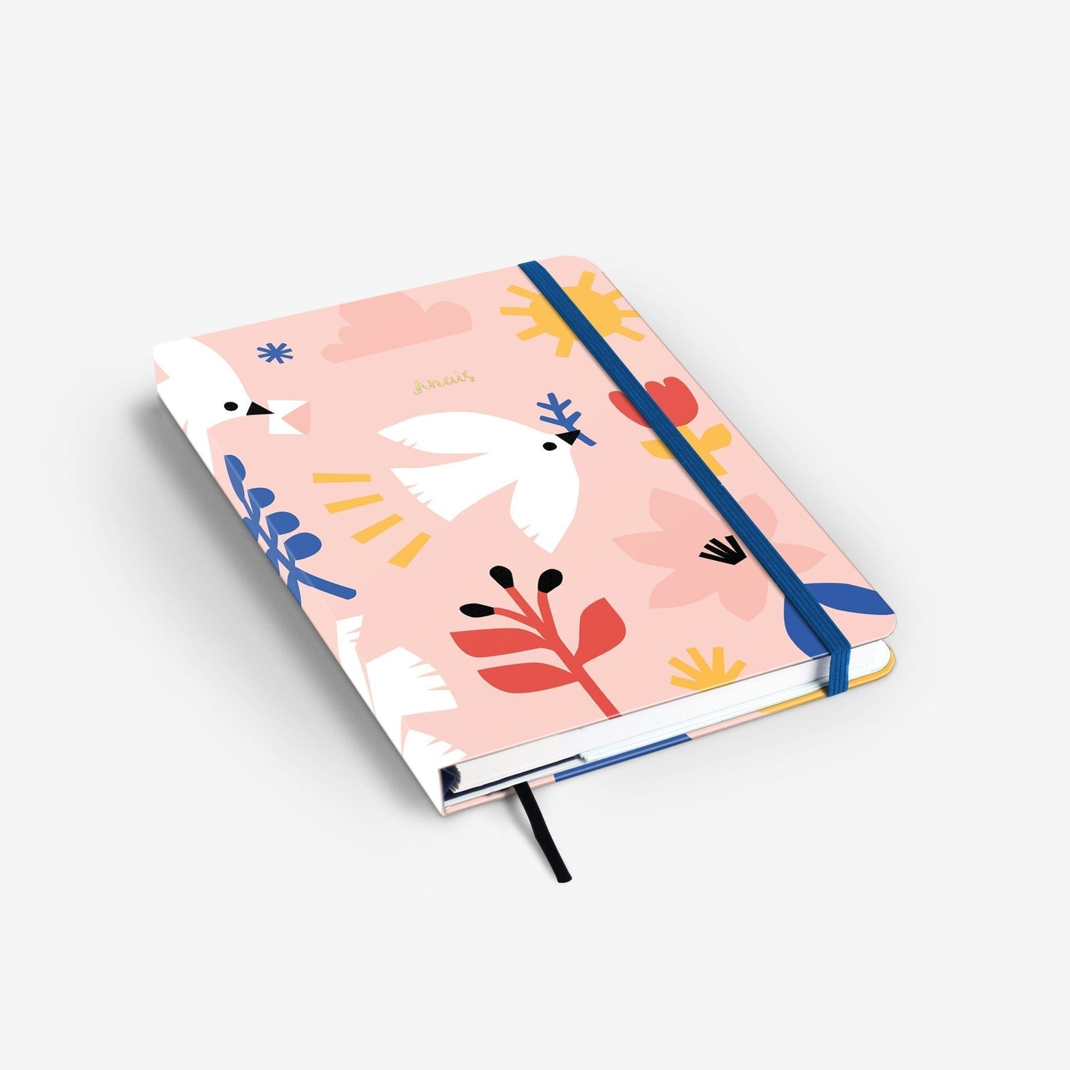 Delivery Doves Wirebound Notebook