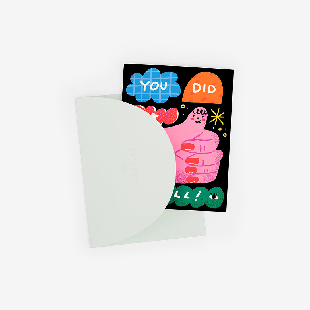 Thumbs Up Greeting Card