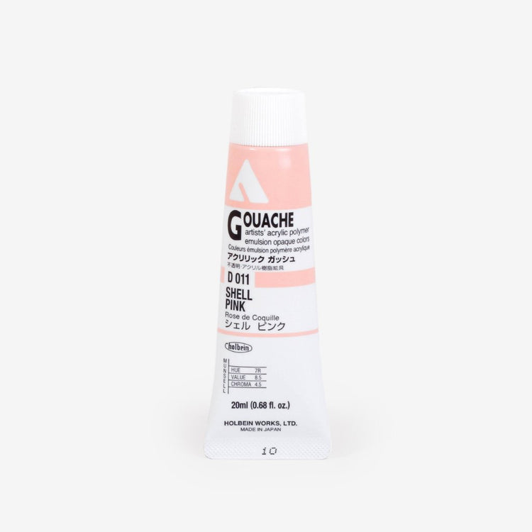 Holbein Acryla Gouache 20ml Tube - Shell Pink