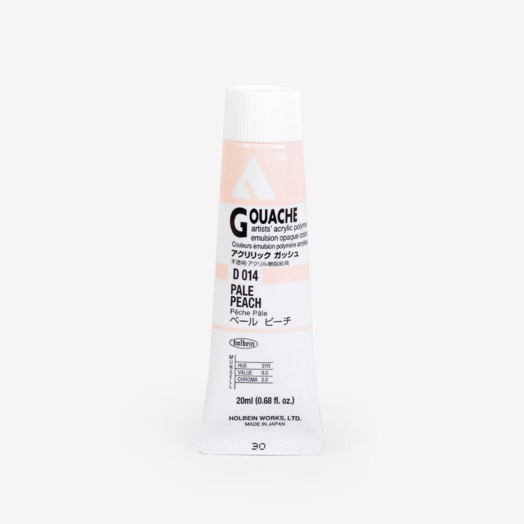 Holbein Acryla Gouache 20ml Tube - Pale Peach