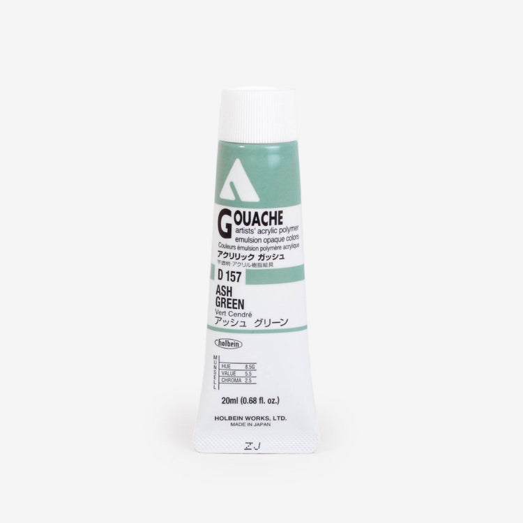 Holbein Acryla Gouache 20ml Tube - Ash Green