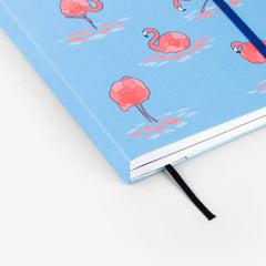 Flamingo Blue Twinbook