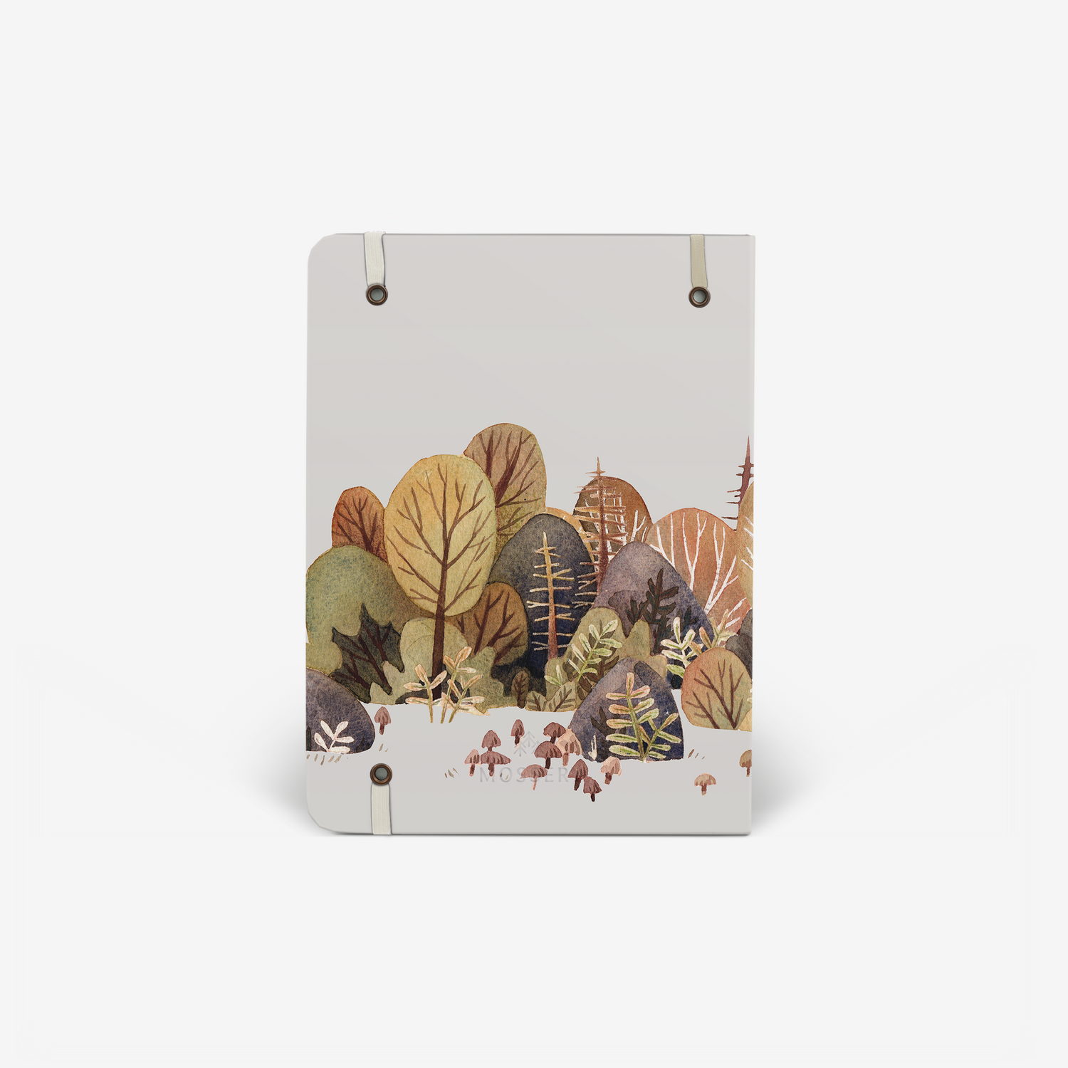 Birch Forest Light Threadbound Sketchbook