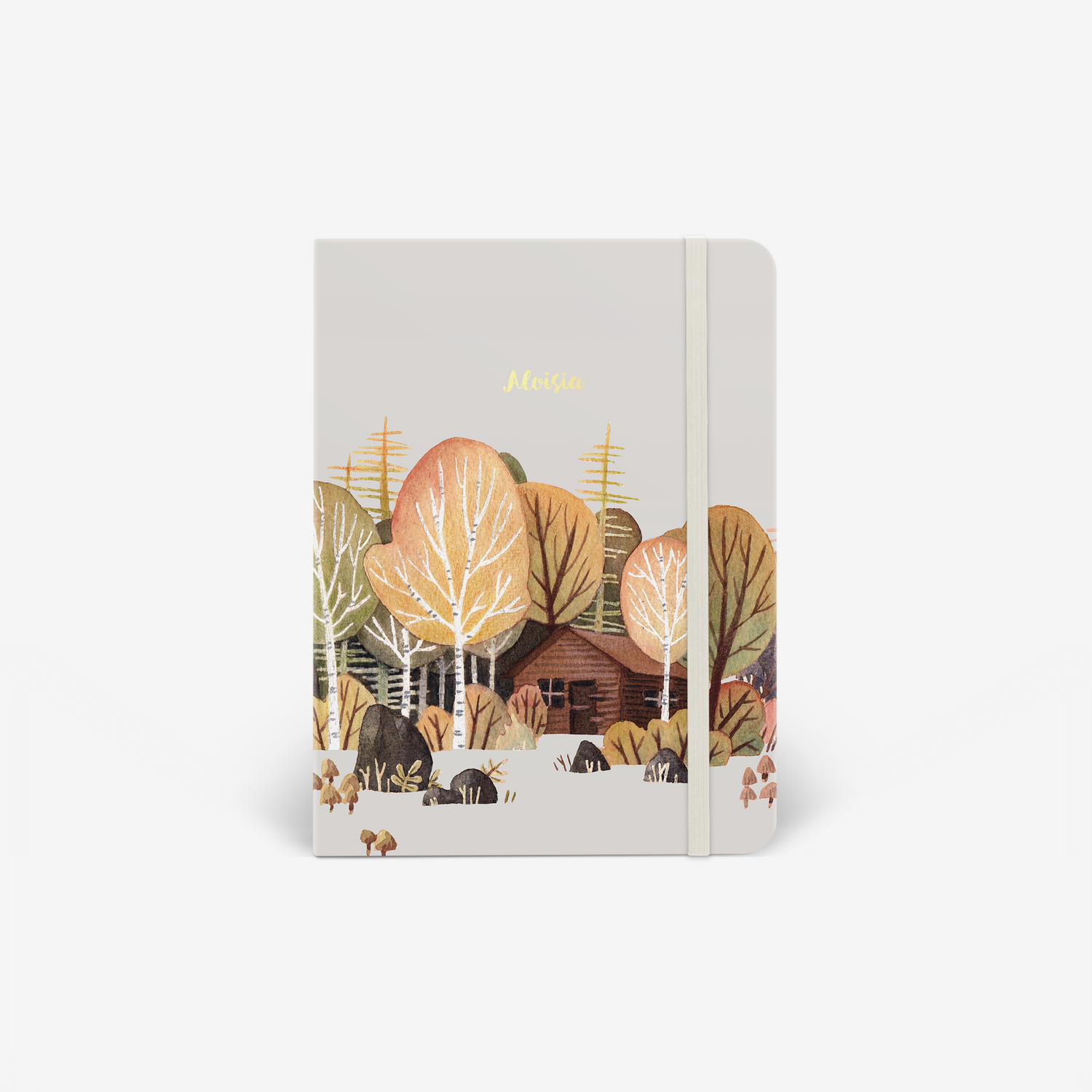 Birch Forest Light Threadbound Notebook