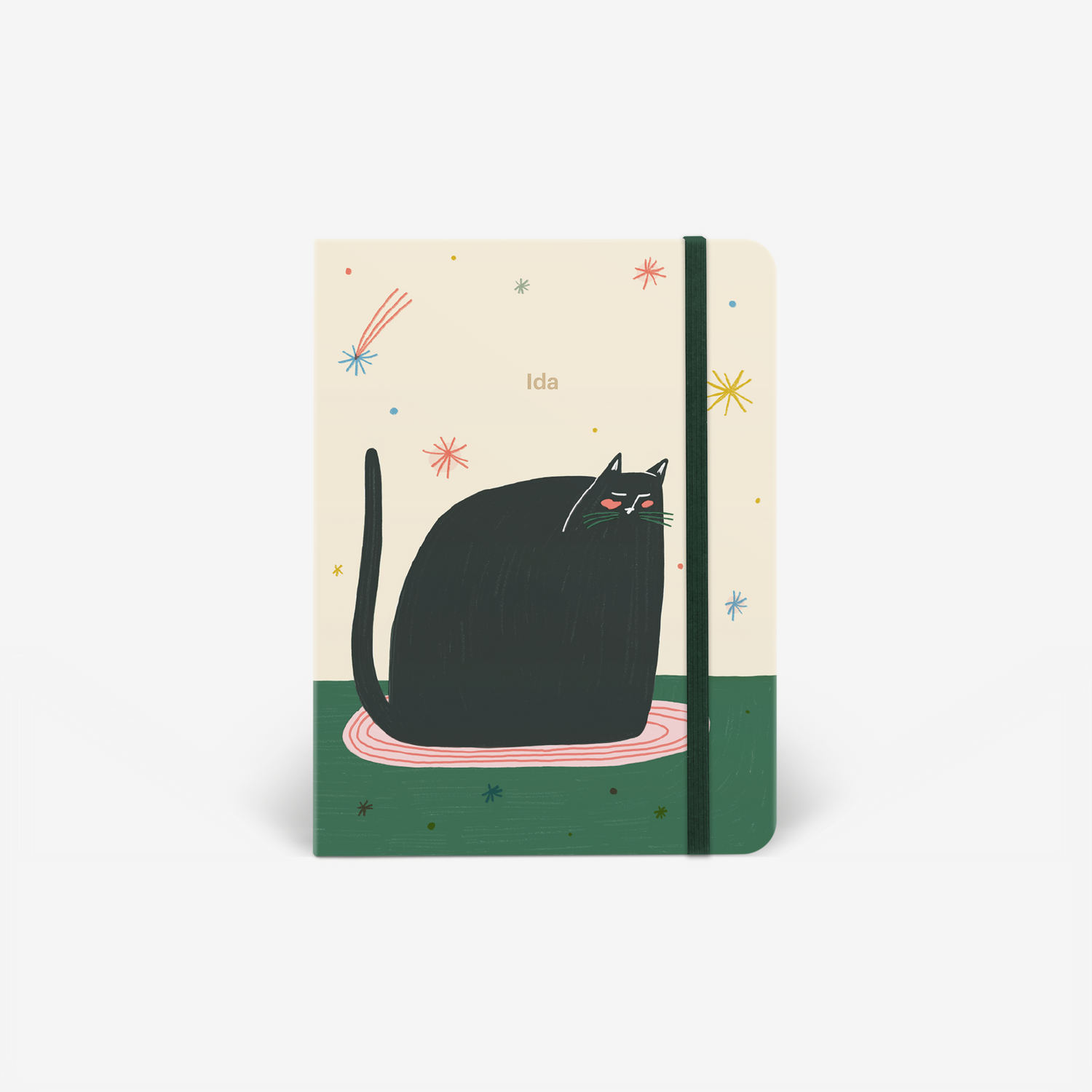 Cat Nap Light Threadbound Notebook