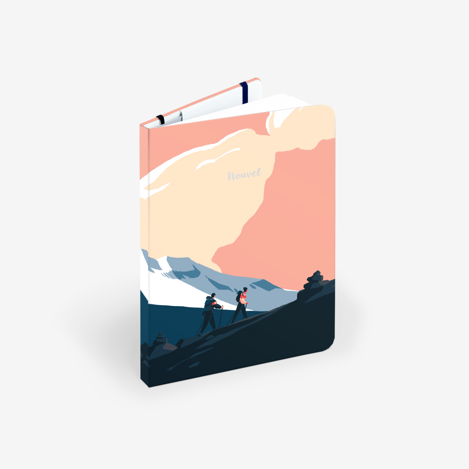 Uphill Light Threadbound Notebook