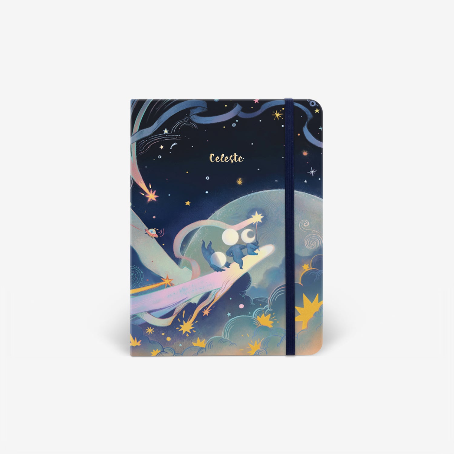 Cosmic Adventure Light Threadbound Notebook