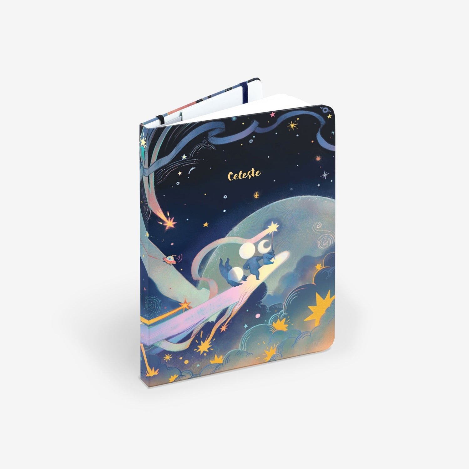 Cosmic Adventure Light Threadbound Notebook