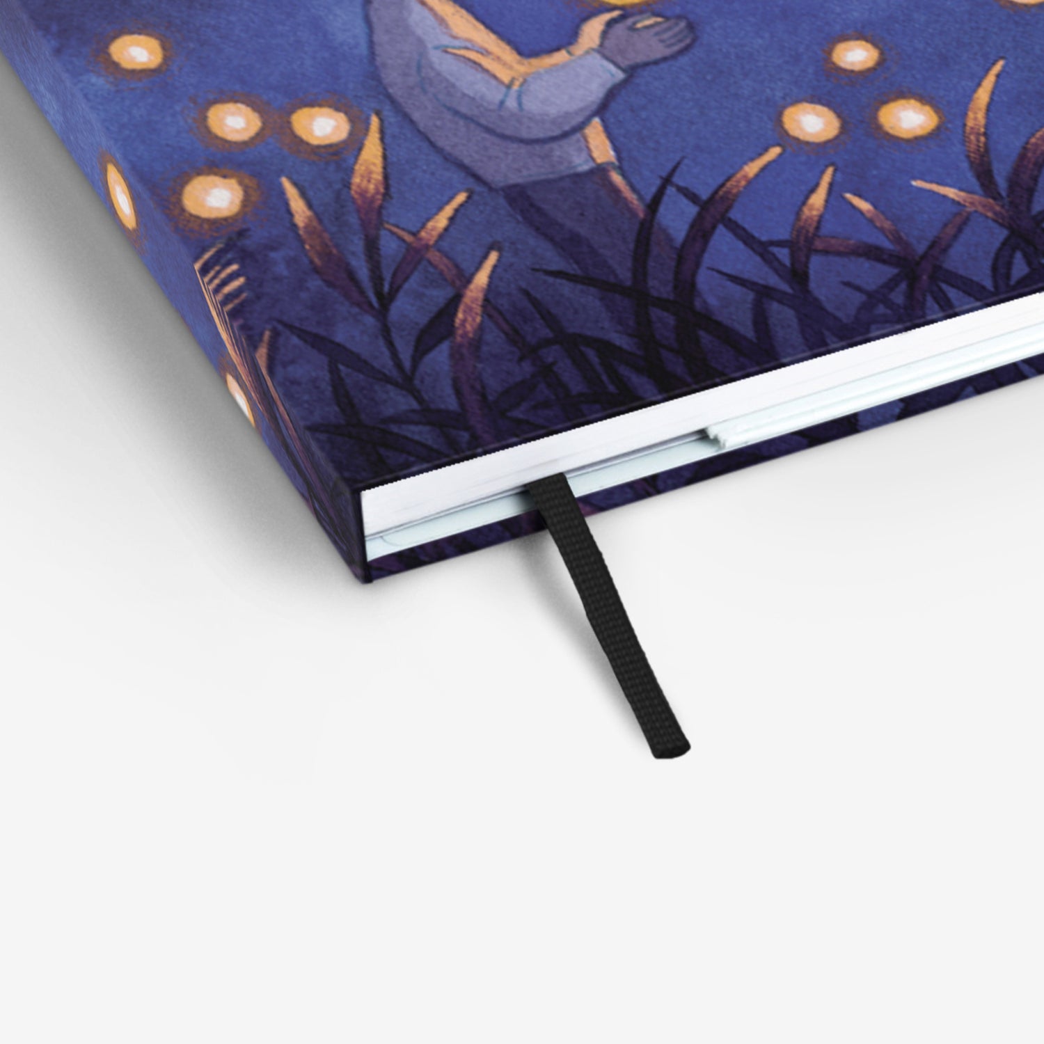 Fireflies Light Threadbound Notebook