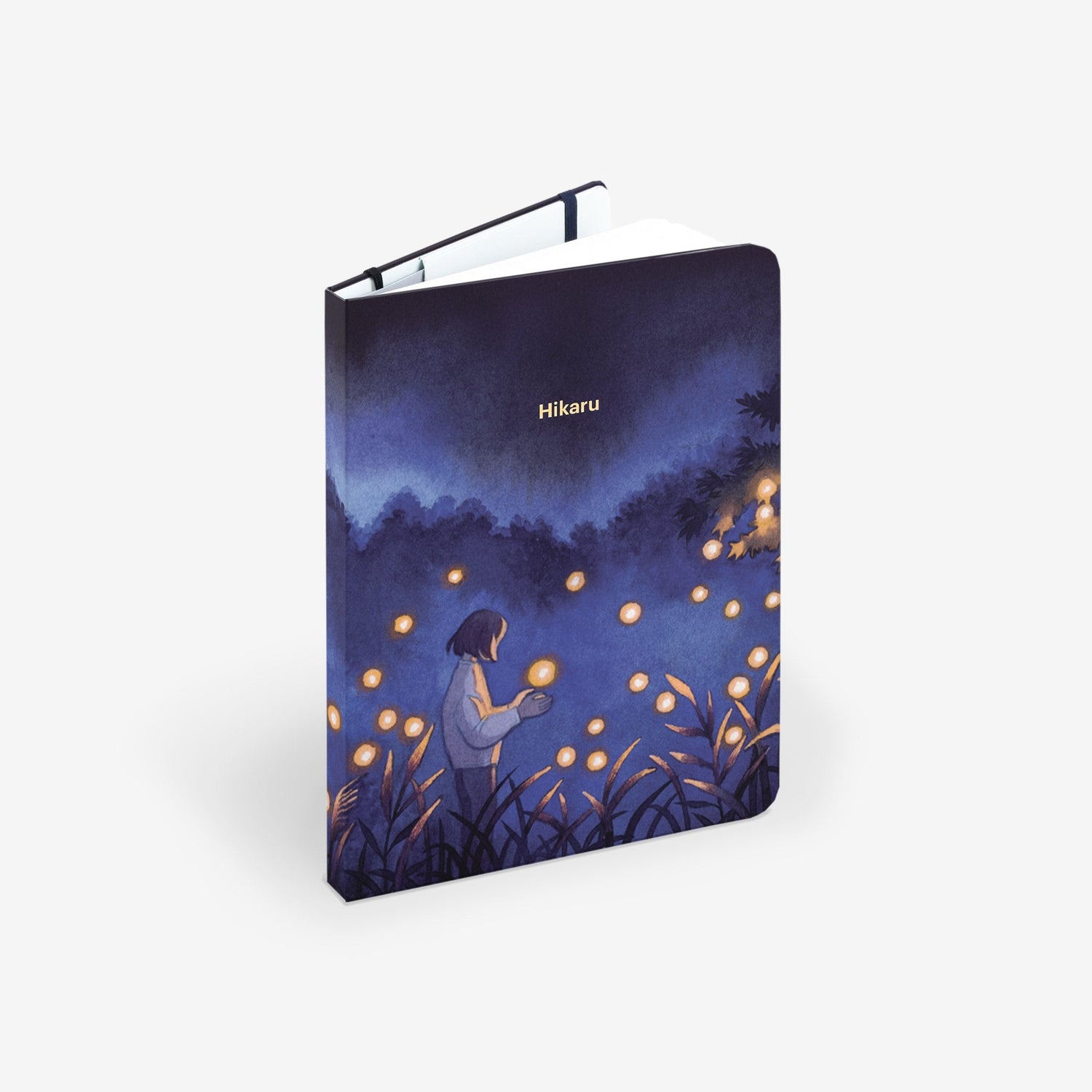 Fireflies Light Threadbound Notebook