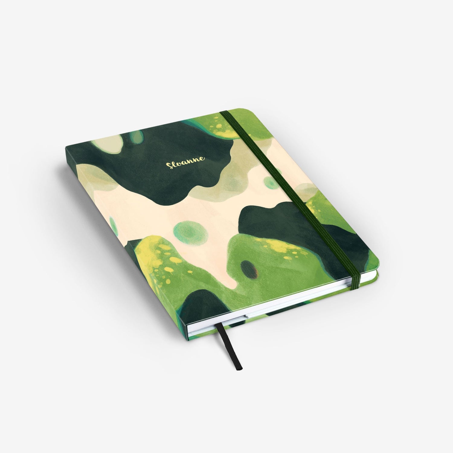 Moss Light Threadbound Notebook