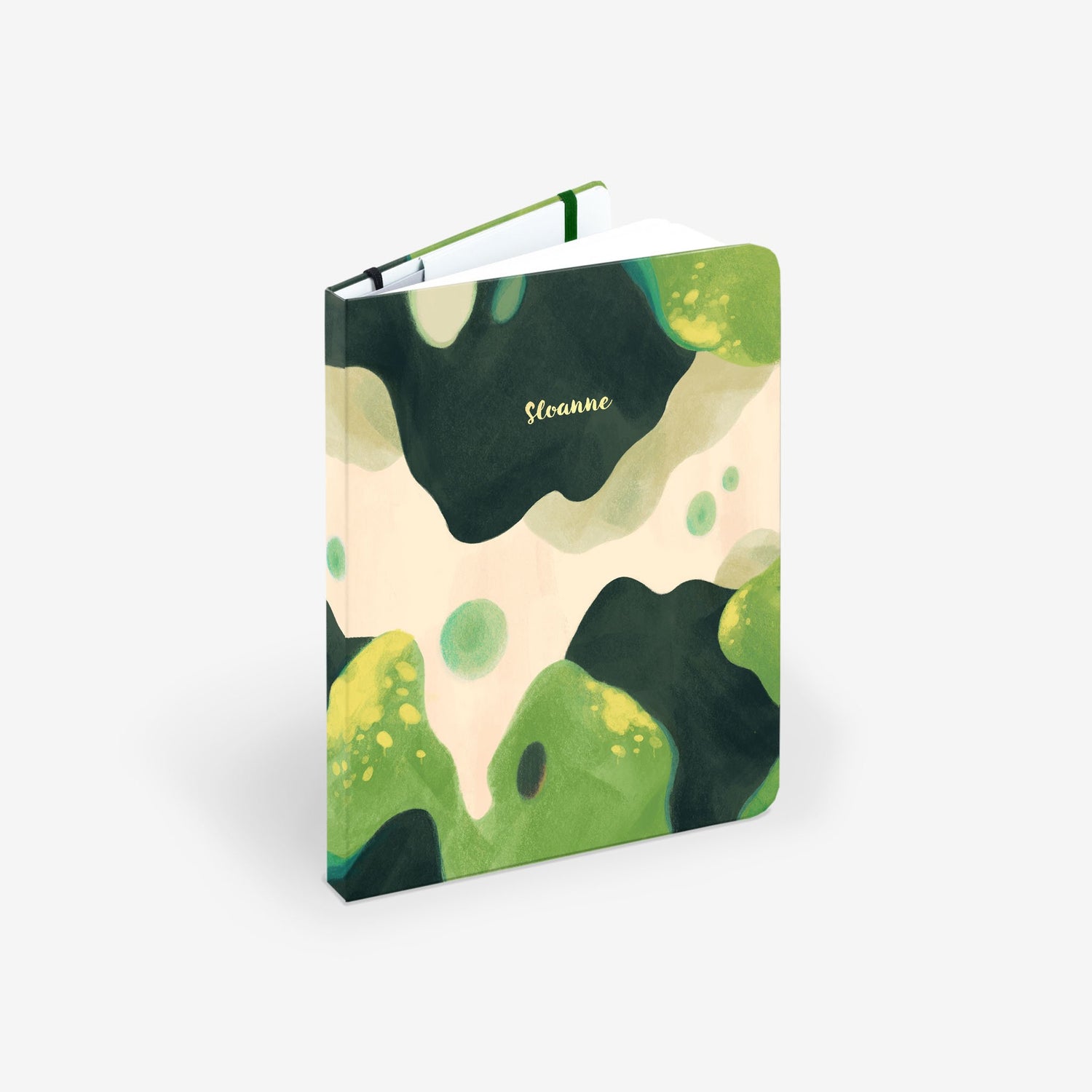 Moss Light Threadbound Notebook