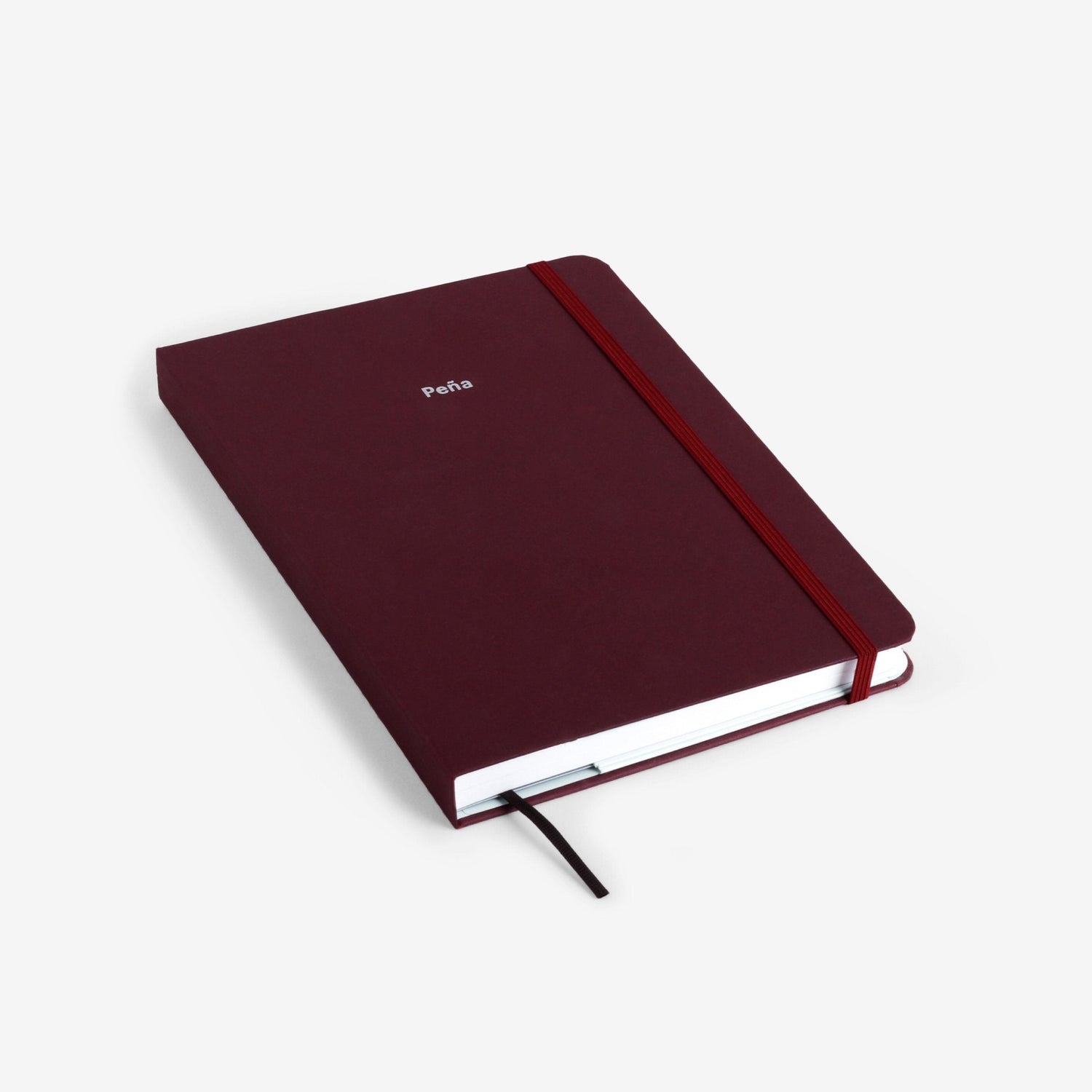 Plain Burgundy Undated Planner