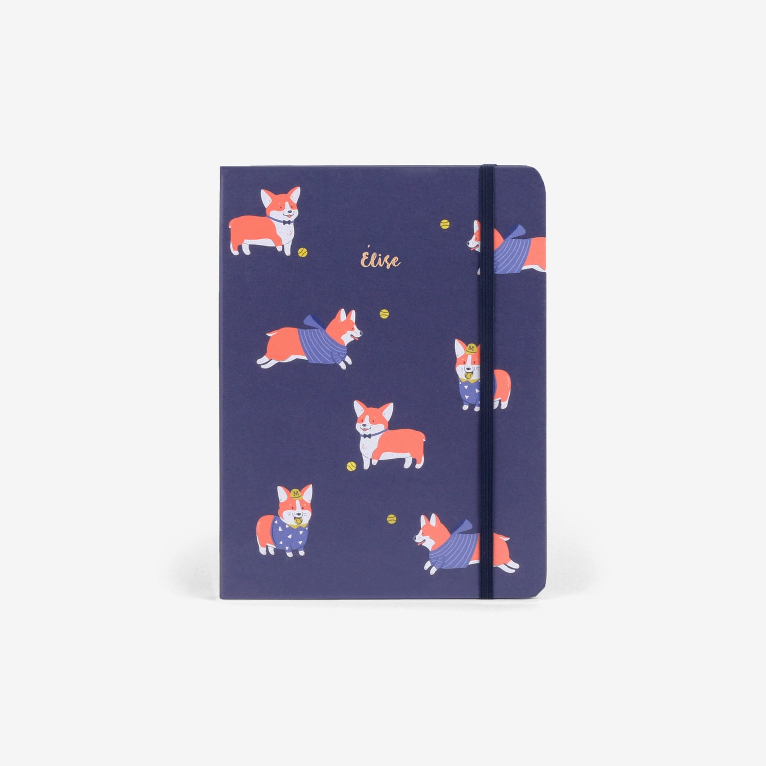 Corgi Navy Undated Planner