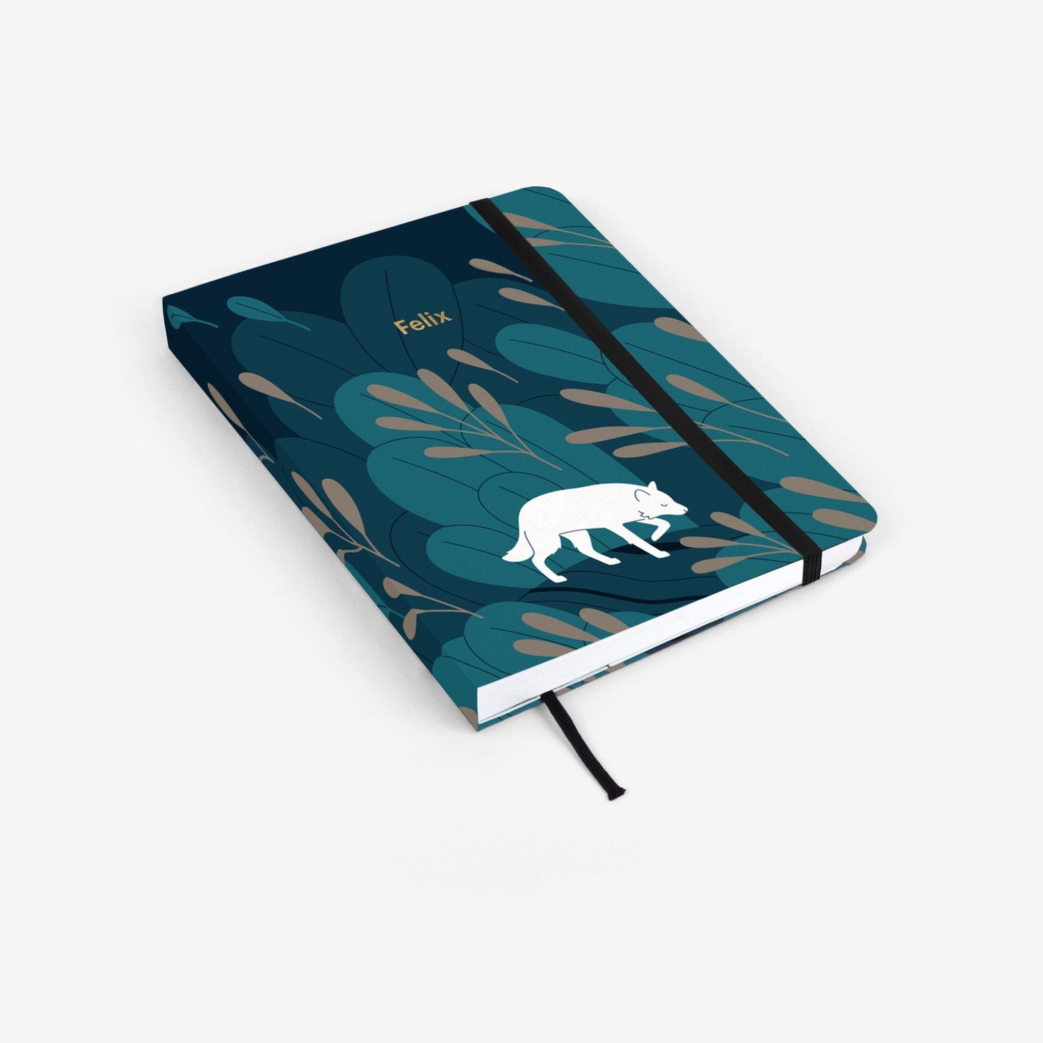 Night Wolf Undated Planner