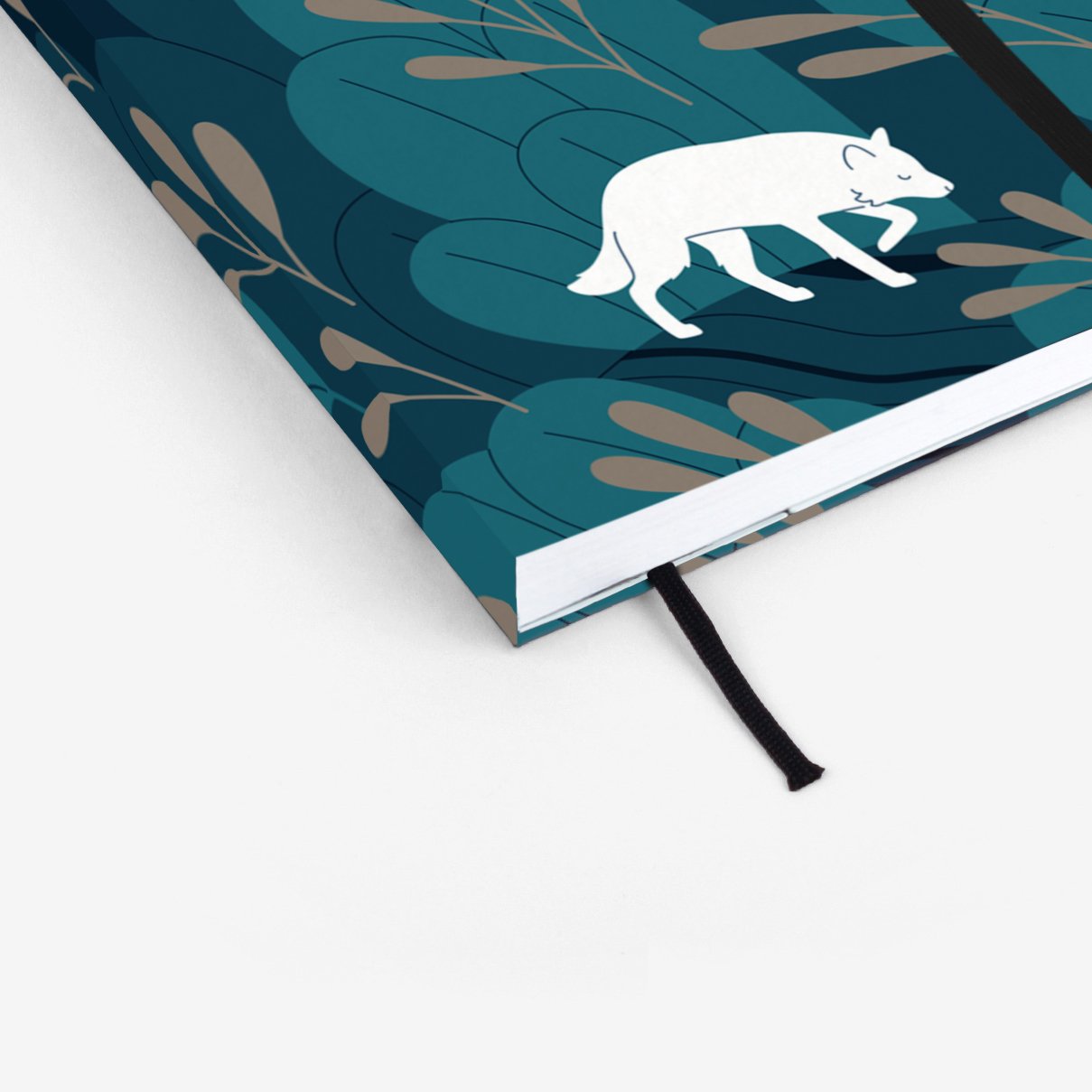 Night Wolf Undated Planner