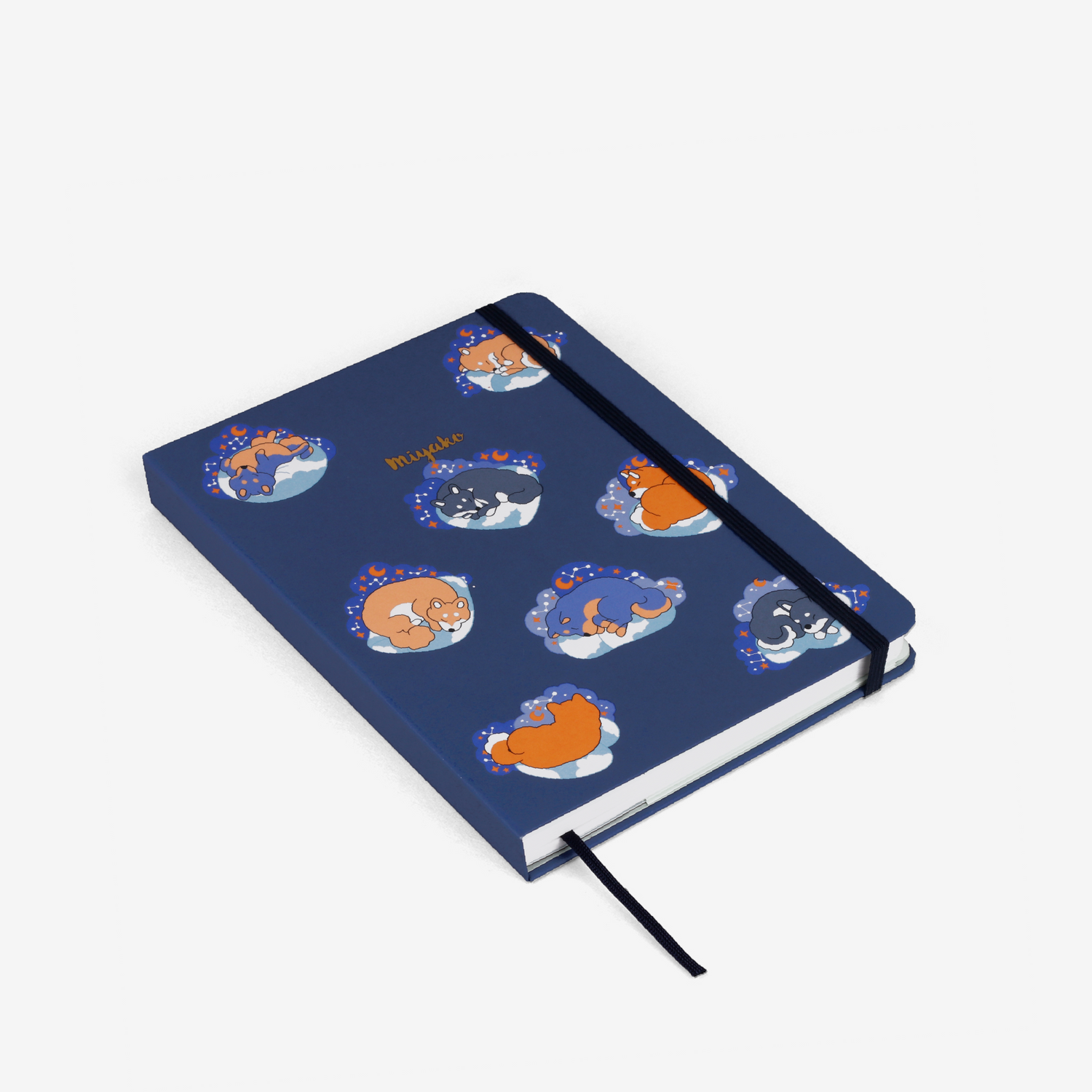 Sleepy Shiba Undated Planner