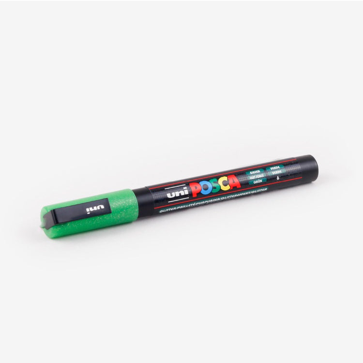 Uni Posca Marker PC 3ML - Glitter Green