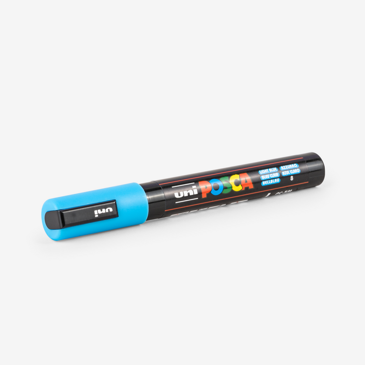 Uni Posca Marker PC 5M - Light Blue