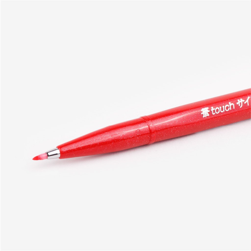 Sign Pen Brush Tip Red