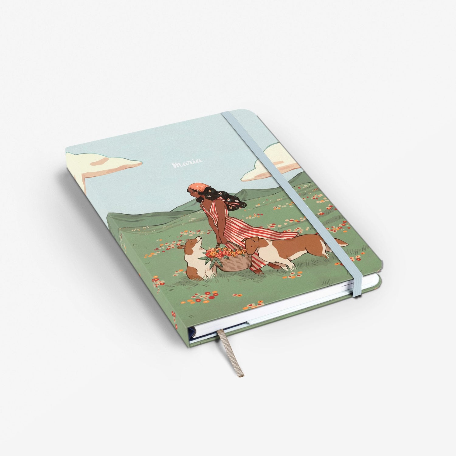 Spring Collies Undated Planner