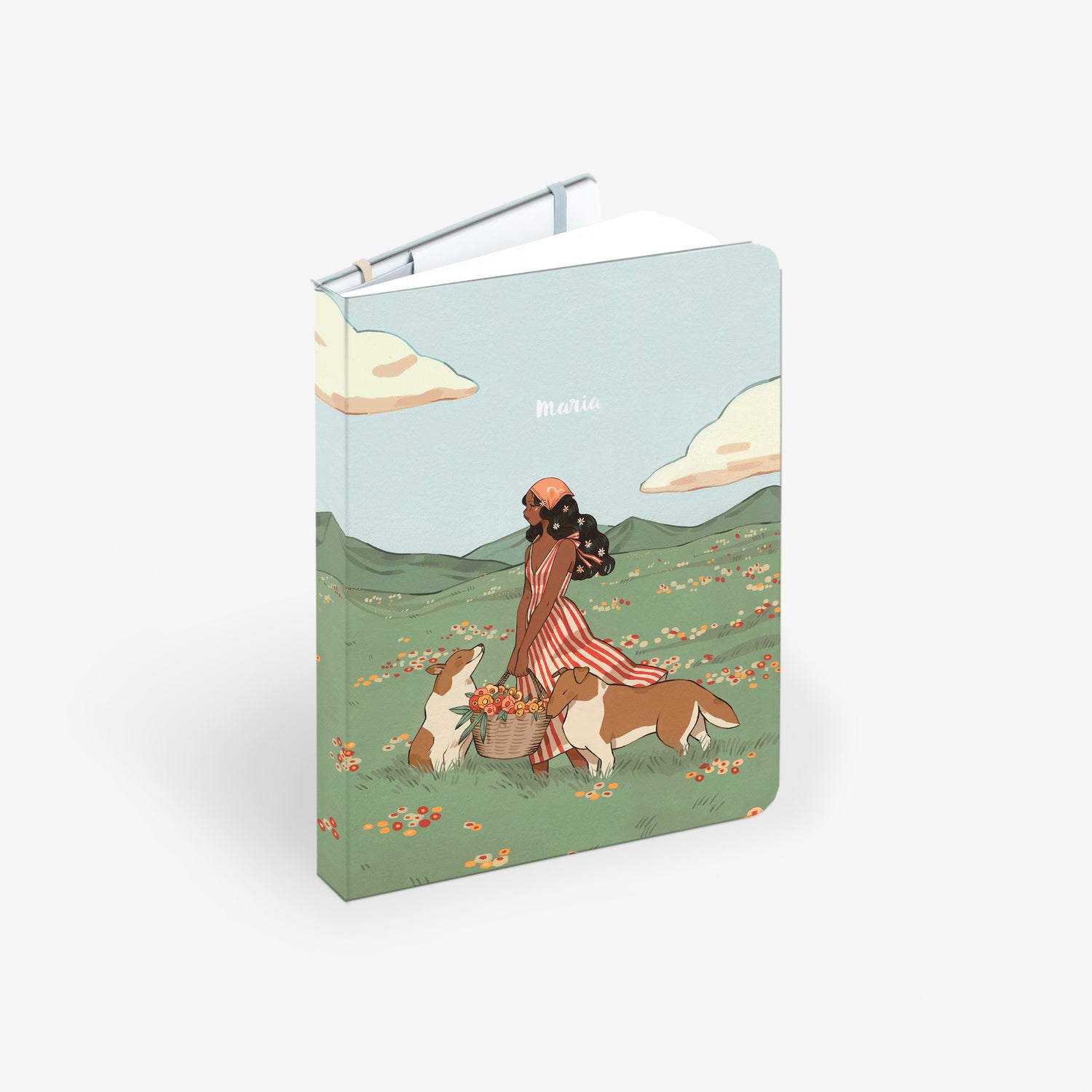 Spring Collies Undated Planner