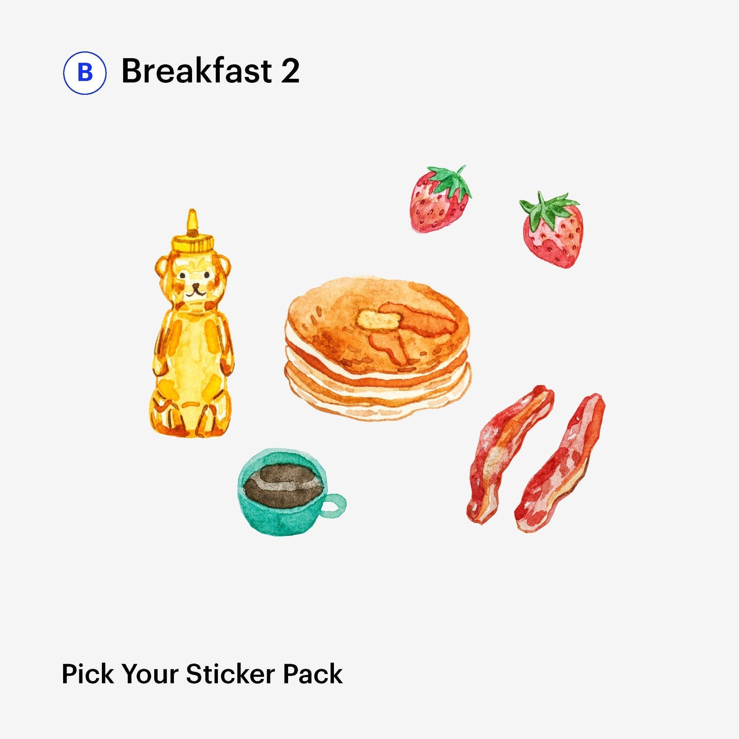 Food Sticker Pack