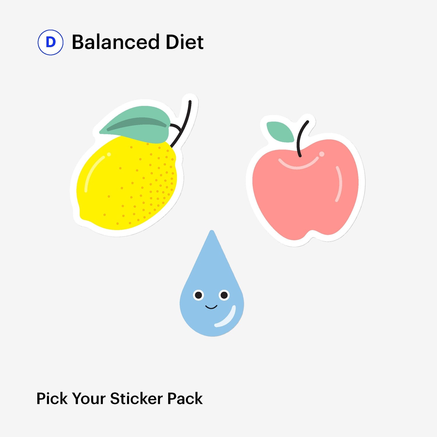 Health Sticker Pack