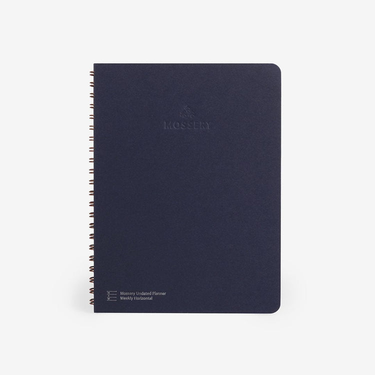 Horizontal Regular Wirebound Planner Refill (Undated)