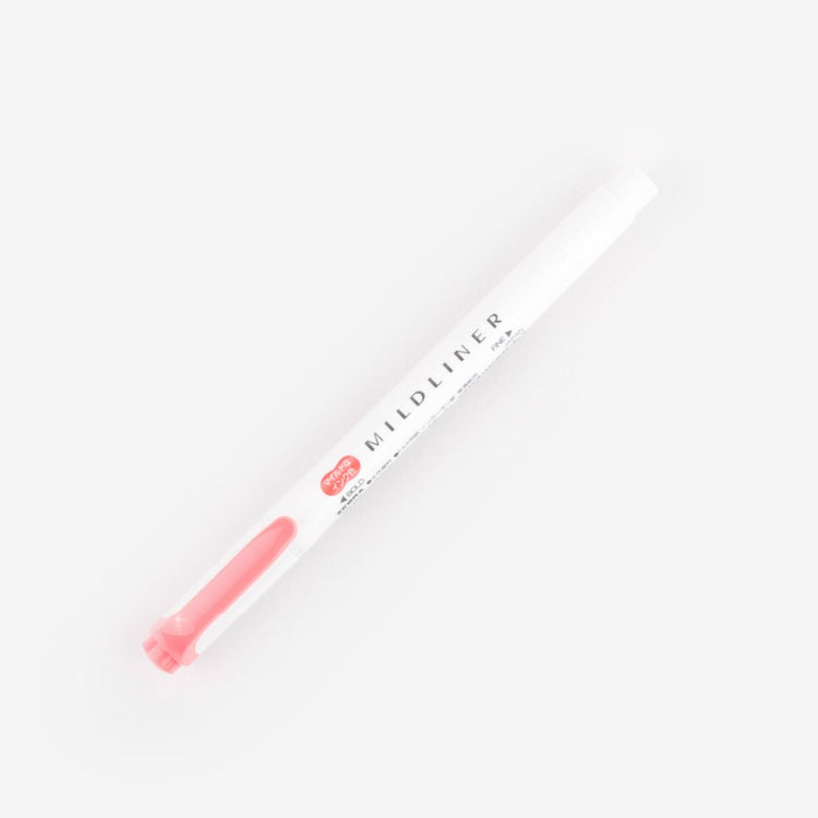 Mildliner Double-Sided Highlighter - Coral Pink