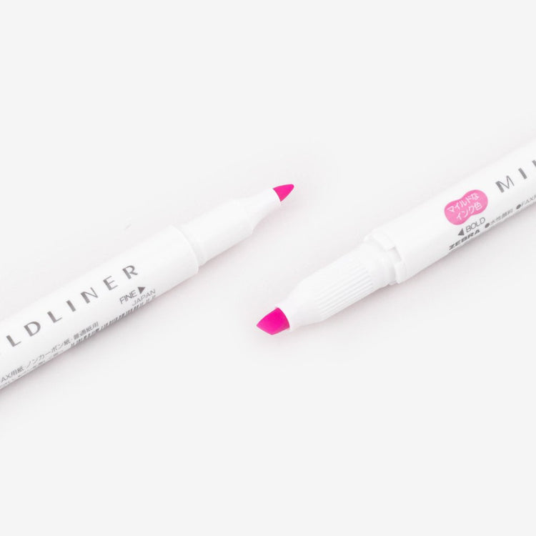 Mildliner Double-Sided Highlighter - Fuchsia