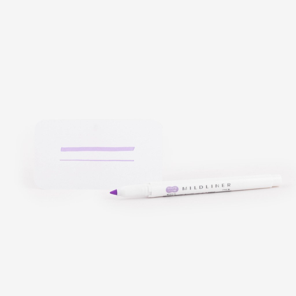 Mildliner Double-Sided Highlighter - Violet