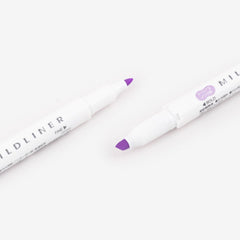 Mildliner Double-Sided Highlighter - Violet