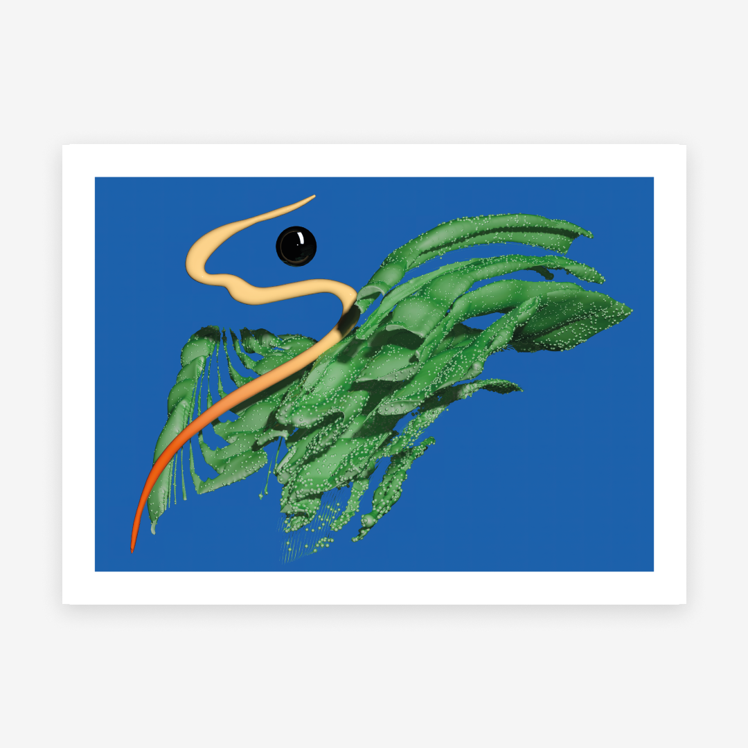 Salad Art Print