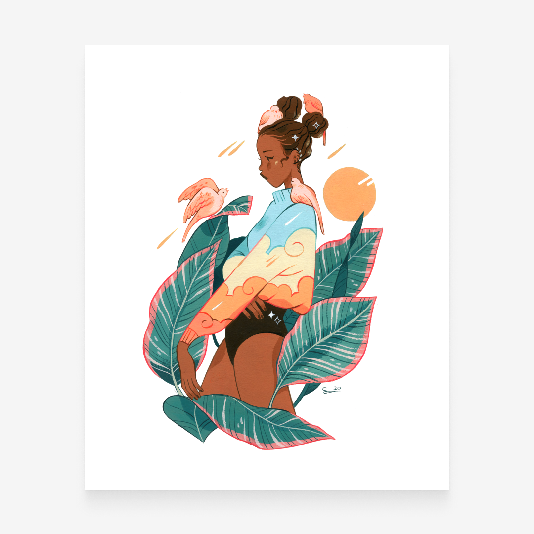 Sunset Art Print