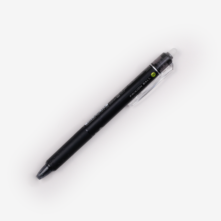 Pilot FriXion Ball Pen - 0.5 mm - Black