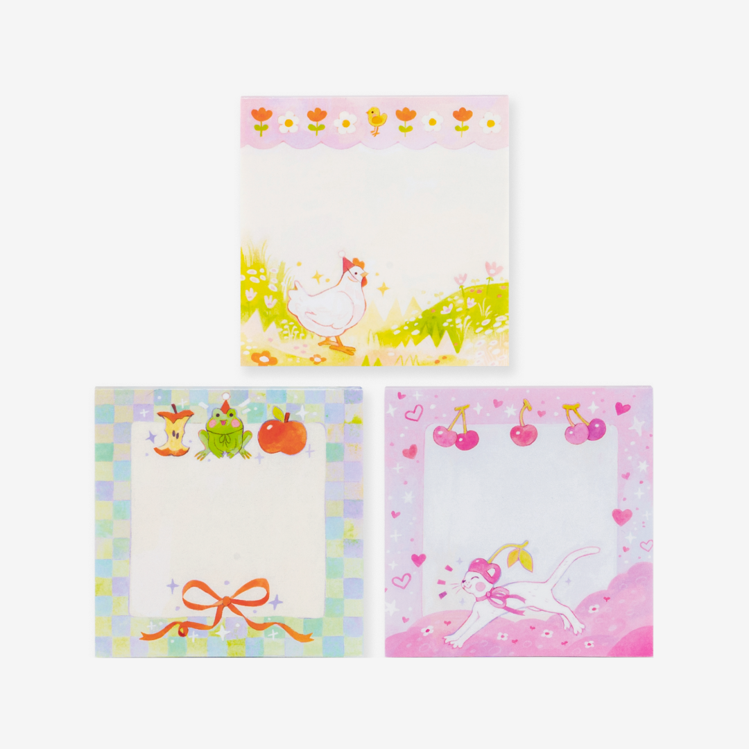 Maud Bihan - Square Notepad Set