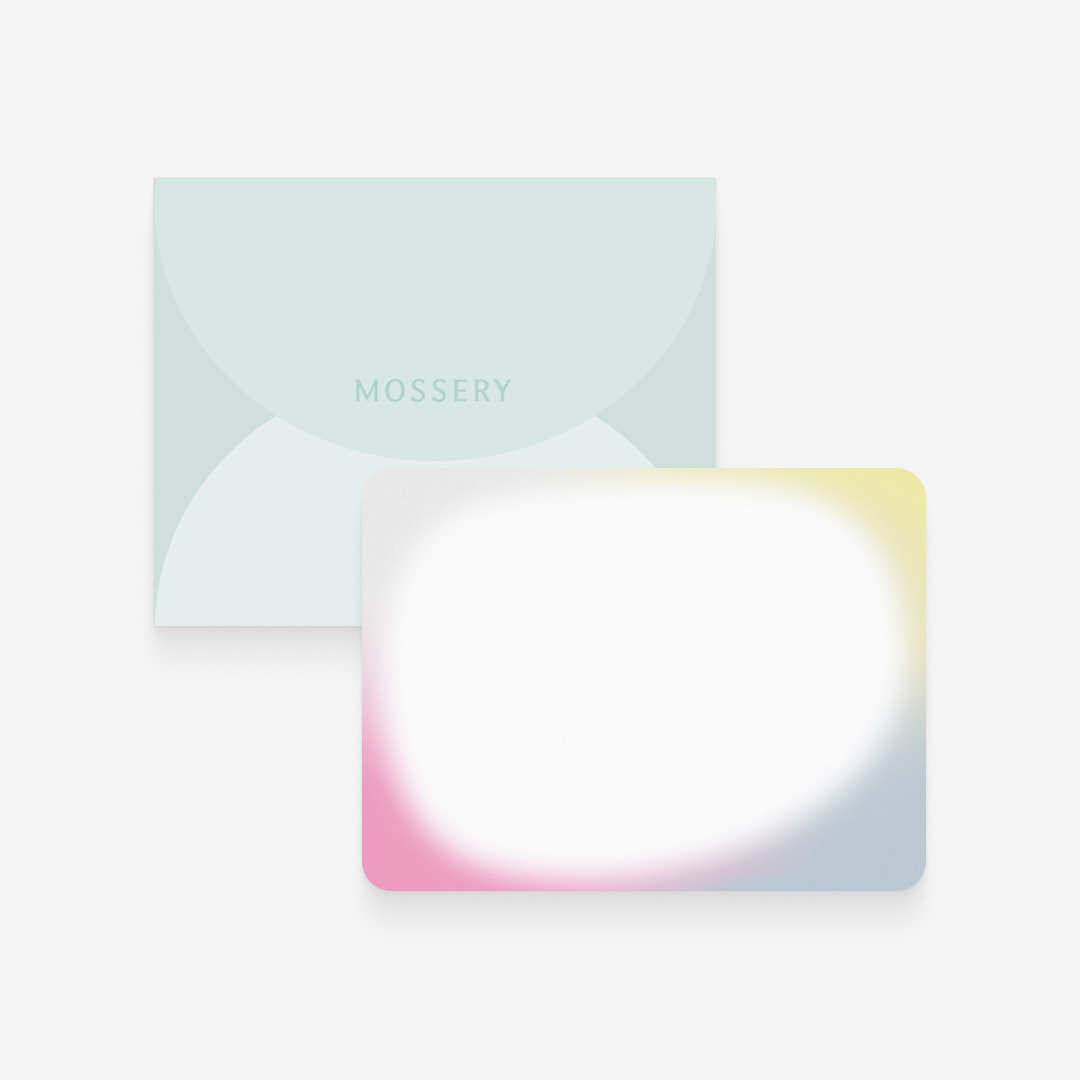 Gradient Notecard Set